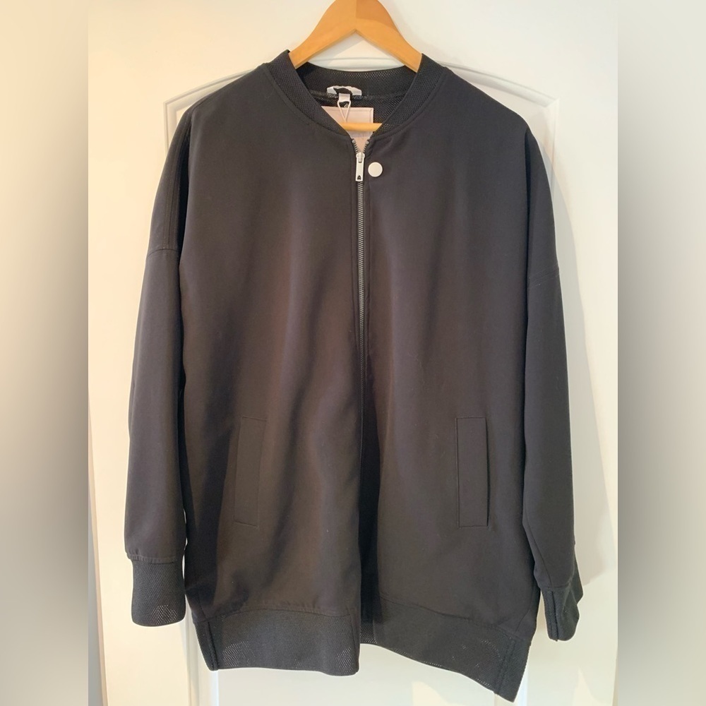 Sosken Jacket Black Marisa Minicucci Size 3 Double Zip Pockets Style Charlie.
